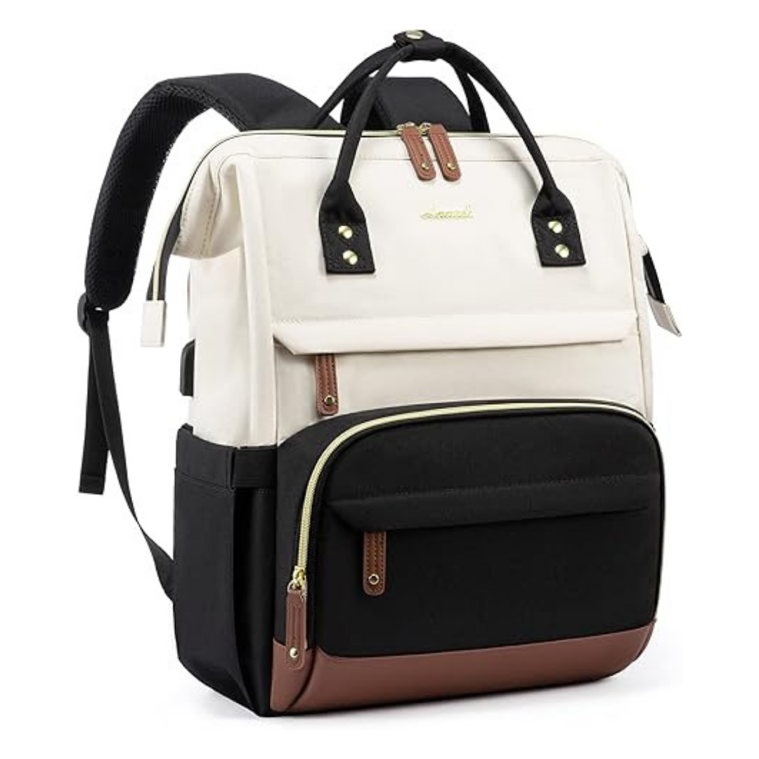 Women's 15.6" Laptop Backpack – Anti-Theft, Waterproof Work/Travel Bag