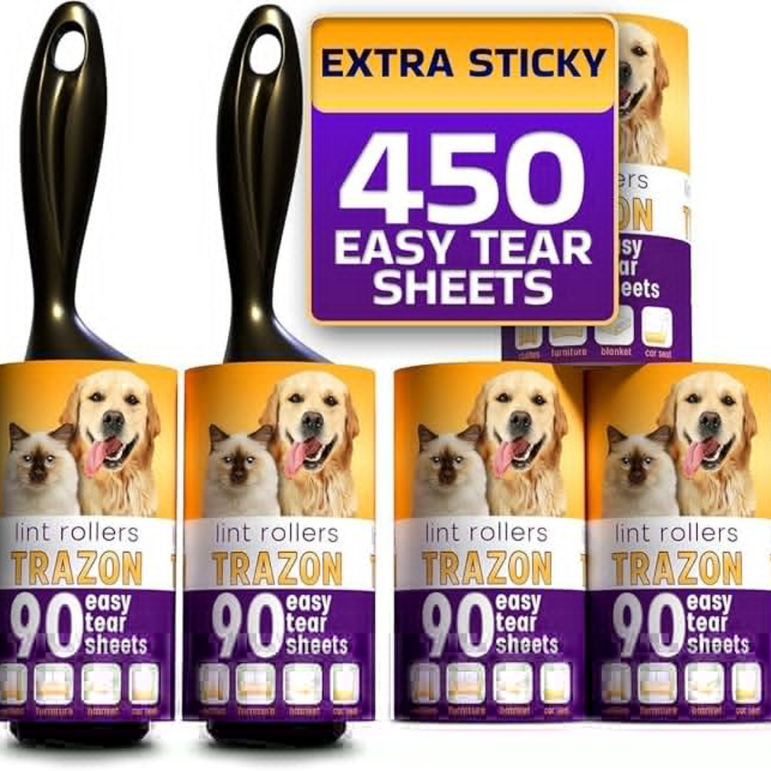 Pet Hair Lint Roller 450 Sheets – UK Mart Online