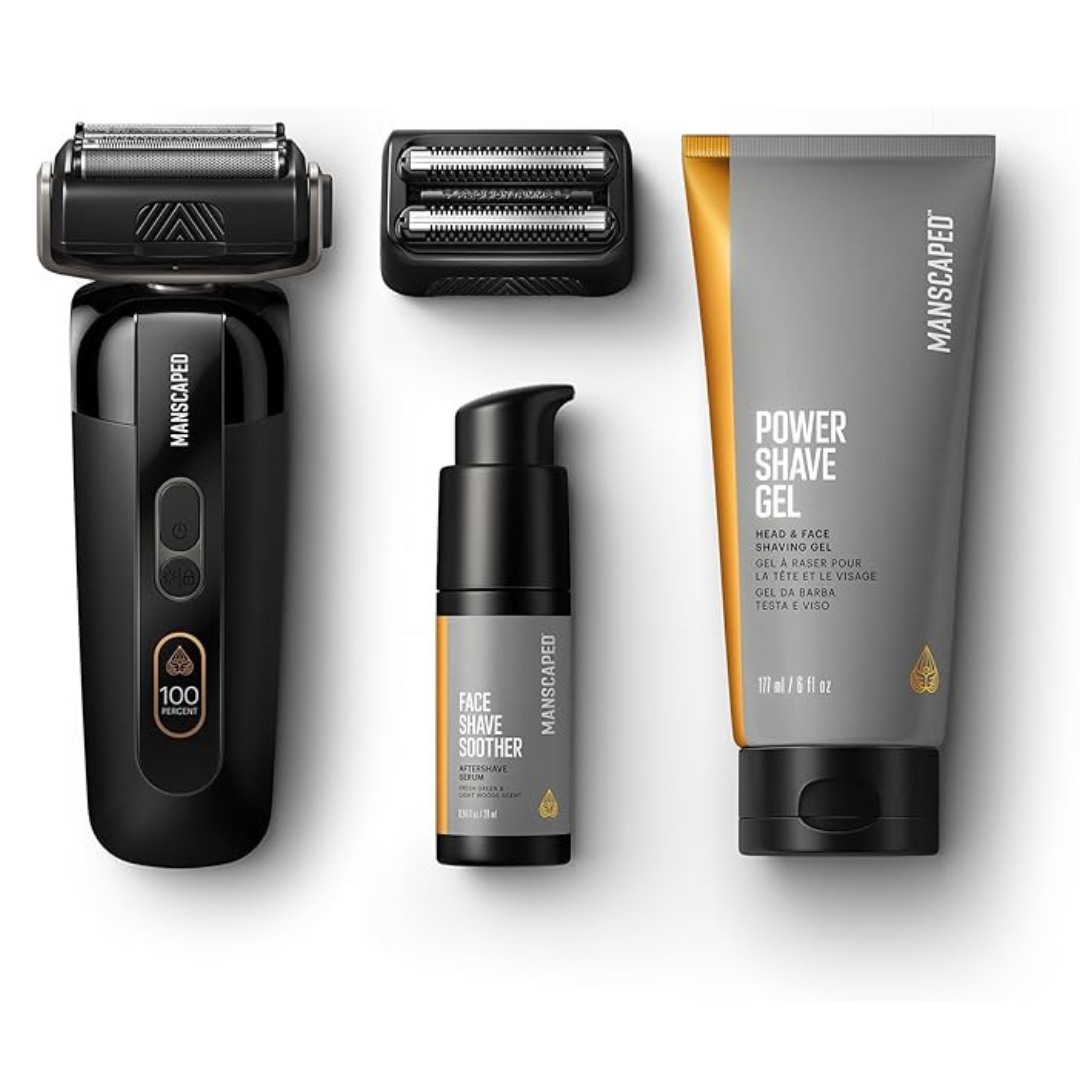 Men’s Premium Face Shaver Kit – MANSCAPED Chairman PRO with Skincare
