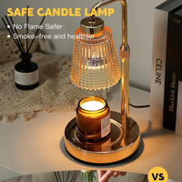 Adjustable Candle Warmer Lamp with Timer | UK Mart Online

