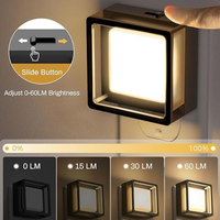 Dimmable LED Night Lights – 2-Pack with Auto Sensor for Home