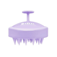 HEETA Scalp Massager – Silicone Shampoo Brush for Hair Growth & Dandruff Relief (Light Purple