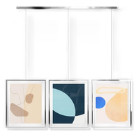 Umbra 5-Piece Picture Frame Set – Adjustable Wall Gallery in Black